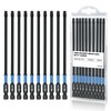 AXELORD 10-Piece Magnetic Torx Screwdriver Bit,1/4 "Hex Shank TT25 S2