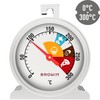 BROWIN® Analogue Oven Thermometer Stainless Steel 100502 | 0-300 °C