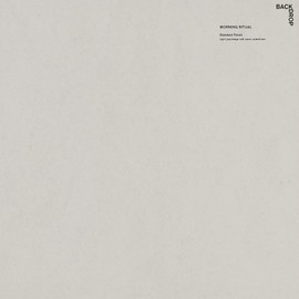 BACKDROP | Premium Interior Paint | Large Adhesive Paint Swatch | MORNING RITUAL - Light Gray-Beige With Warm Undertones | 12" x 12" Color Sample