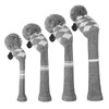 Scott Edward Golf Club Head Covers Set of 4 Grey
