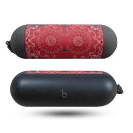 Speaker Skin Compatible with Beats Pill (2024) - Bandana - Premium 3M Vinyl Protective Wrap Decal Cover - Easy to Apply | Crafted in The USA by MightySkins