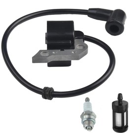 ZAMDOE 4203-400-1301 Ignition Coil for Stihl BR320 BR320L BR340 BR340L BR380 BR400 BR420 BR420 C Leaf Blower Backpack Blower Mistblower Replaces 4203-400-1302, with Spark Plug, Fuel Filter