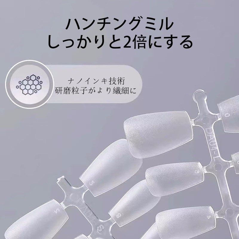 LUYING Nail Tips, Ultra Thin, 300 Pieces, Short, Clear, Sanding,