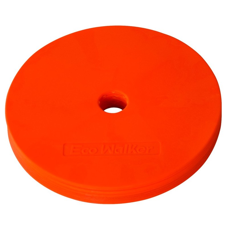 Eco Walker Flat Cones Spot Markers for Soccer Basketball Sports