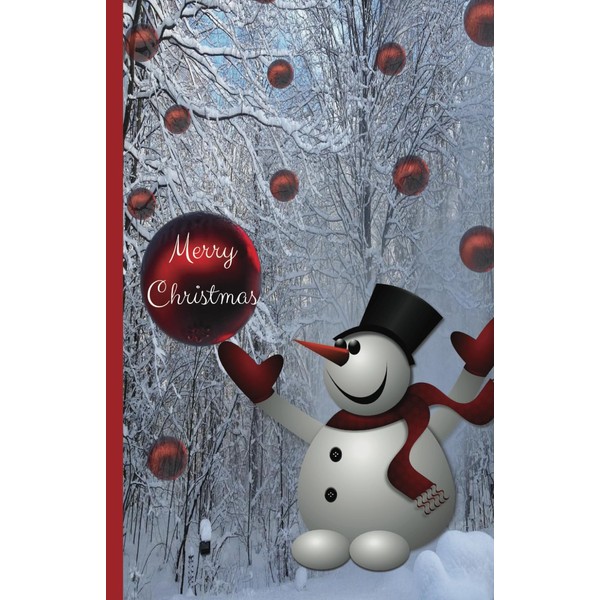Merry Christmas: Journal, Christmas, Snowman, Diary, Gift, Notebook, Daily