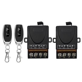 Snblzhef AC 220V 30A 433MHz 1CH Wireless Remote Control Switch Relay Receiver + On/Off Transmitter