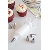 Fox Run Icing Syringe Decorating Set, Metallic, 7-Piece, 2.25 x