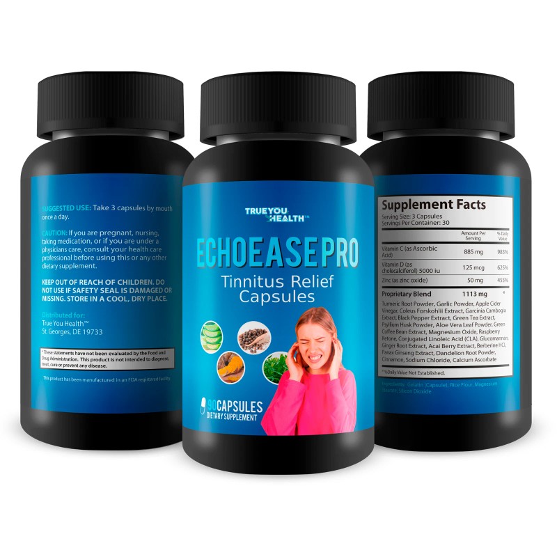 True You Health Pro EchoEase Tinnitus Relief Capsules - Our