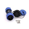 ZBLZGP WEIPU SP21 2 Pin Plastic IP68 Male Female Waterproof