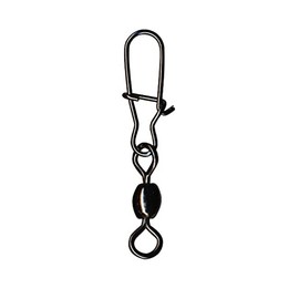 FTM Seika Pro Spin Swivel with Duo Lock Carabiner – 10 Fishing Swivels for Spin Fishing for Pike, Zander & Perch, Hanger, Snaps, Size/Load Capacity: 3 / 18 kg