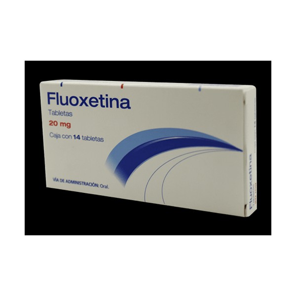 Fluoxetina 20 Mg Con 14 Tabletas