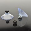 AccEncyc Suction Cup 40 mm Glass Suction Pads Clear PVC