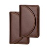 Ocadux Cofee Leather Business Card Holder Case for Men or