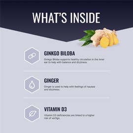 Approved Science VertiSyl - Ginkgo Biloba, Ginger, Vitamin D3, BioPerine - 180 Capsules - Pack of 2