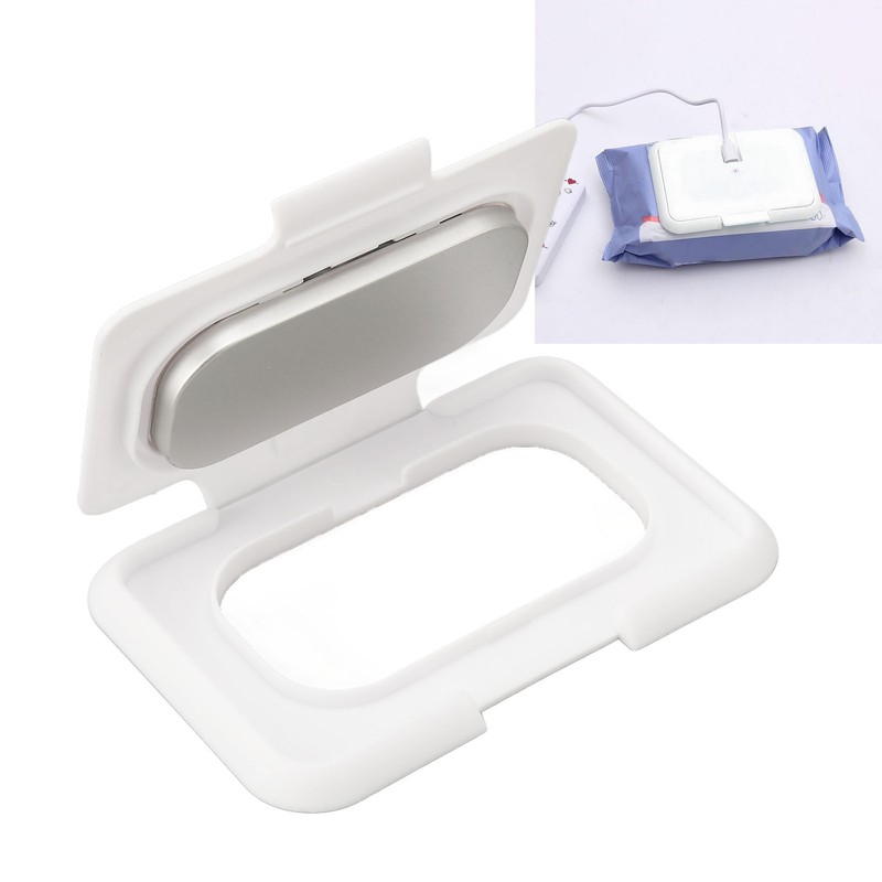 Baby Wipe Warmer Case Travel Holder Refillable Constant Temperature Ultra