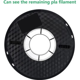 Kingroon PLA 3D Printer Filament, 12Rolls, Dimensional Accuracy +/- 0.03 mm, 10kg Spool(22lbs), 1.75 mm，Black White Grey Red Green Yellow Purple Skin Blue Silver Pink Orange