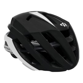 Casco Aerodinámico Para Ruta Hunter Talla 54-58 Cm Color Negro Talla M