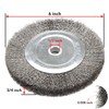 6 Inch Bench Grinder Grinding Wheel & Wire Wheel Brush