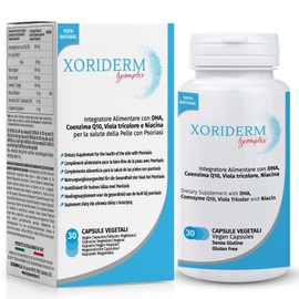 XORIDERM LYCOMPLEX Dietary Supplement for Combating Redden, Irritated and Flaky Skin - 30 Capsules