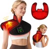 Red Light Therapy for Neck Shoulder with Heat & Massage,