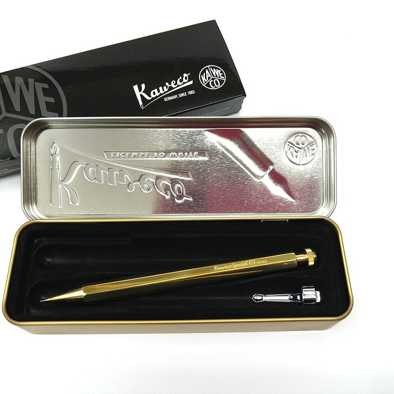 KAWECO Special Pencil Brass [With Exclusive Clip] [0.02 inch (0.5