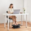 HUANUO Adjustable Desk Footrest, Foot Rest for Under Desk at
