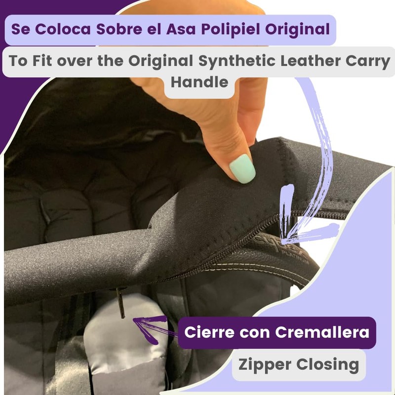 PROTEC TIF | Pack of Neoprene Covers Compatible with CYBEX