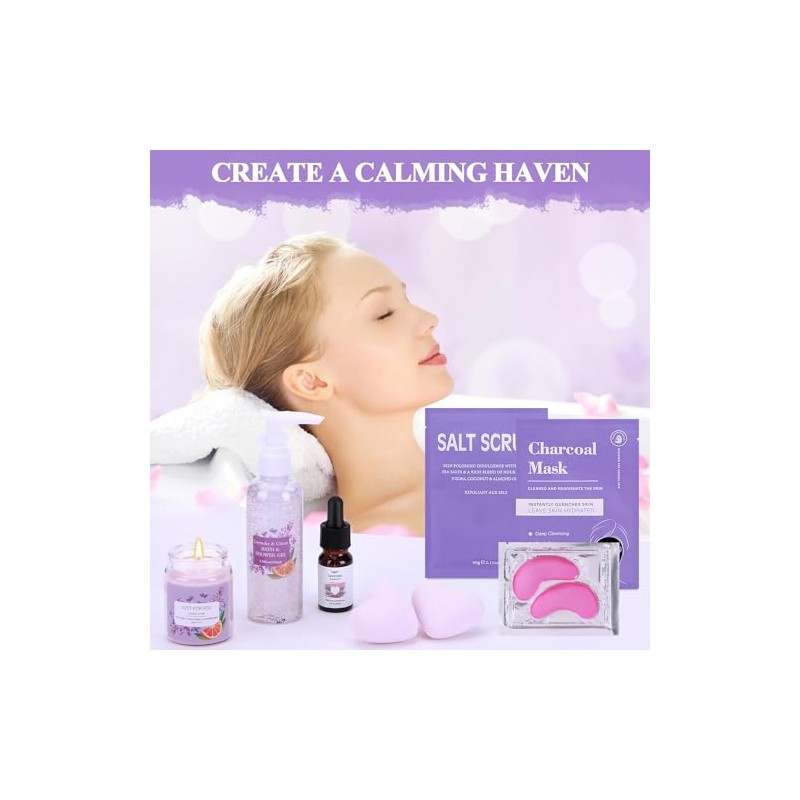 Set de Baño de Lavanda y Cítricos, Set de Baño