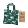 ECO CHIC Lightweight Foldable Reusable Shopping Bag Water Resistant Tote
