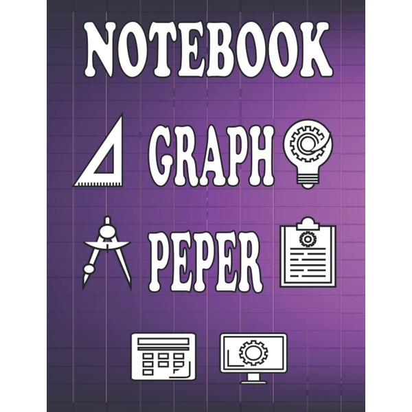 Graph Paper Notebook: Home, School, and Office Supplies... Useful Notepad