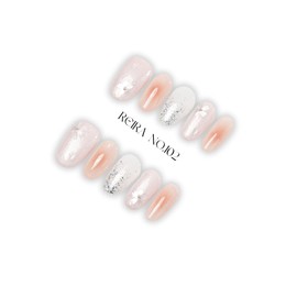 REIRA "Leila" Press On Nail Manicure Nail Tip [102] (NO.102, XS)