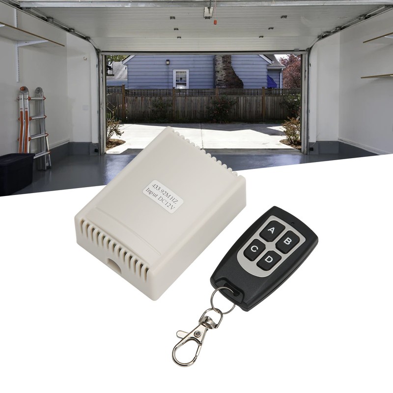 Wireless Relay Remote Control Switch 4 Channel Controller Set Kit