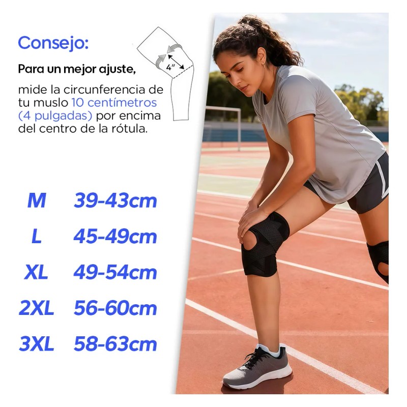 Rodilleras Deportivas Elásticas Y De Compresión Gimnasia