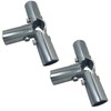 2 PCS End Rail Clamps Fit for 3/4 Inch EMT