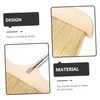 NOLITOY Bristle Broom with Long Handle Bristles for Indoor and