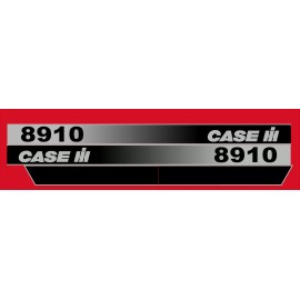 Oracal 3551RA CASE IH Tractor 8910 8920 8930 8940 or 8950 Hood & Cab Decal stripe Set . - 8910
