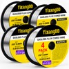 4 Packs 030 Flux Core Welding Wire, E71T-GS Gasless Mild