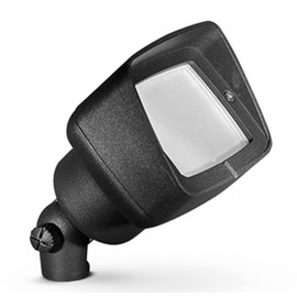 SPW Pro-Trade PT-FL1-BK-NL Flood Light Wall Wash Fixture Aluminum Housing Black Finish Outdoor Landscape Lighting - LED Bulb Not Included