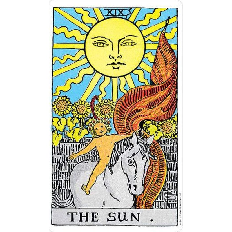 morningplace Tarot Cards, Divination Telling, Weight Edition, 78 Cards (RIDER