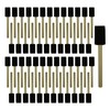 Fewanland 1" Foam Brush Set High Density Foam 50pcs