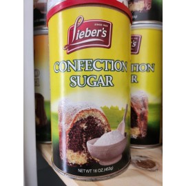 Lieber's Liebers Confection Sugar Kosher for Passover 16 oz Gluten Free