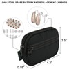 Beautyflier Hearing Aid Pouch, Hearing Aid Case Pocket Size, Hearing