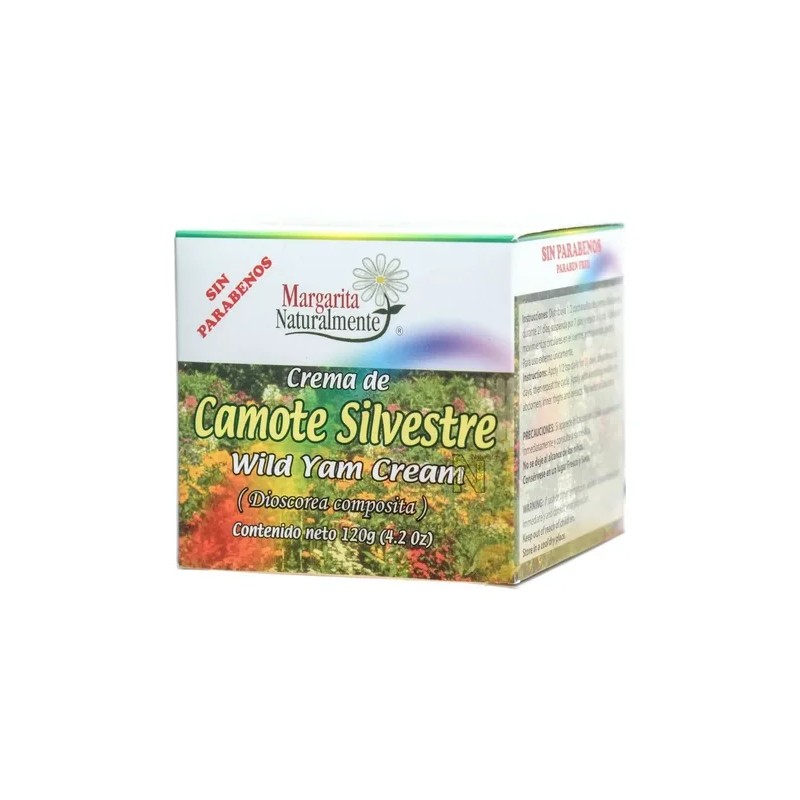 Crema De Camote Silvestre 120gr Margarita Naturalmente