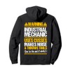 Millwright Throws Tools Industrial Mechanic Pullover Hoodie