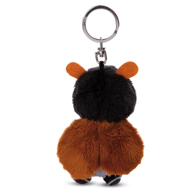 NICI Key Chain Keyring Classic Bear 2023 Caterpillar 10cm