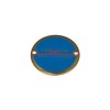 Bary Fire Door Keep Locked Sign Polished Brass