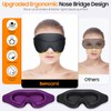 BeHoomi BeHoomi Sleep Mask, 2 Packs Premium Eye Mask for