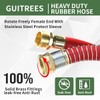 Guitrees 25FT 5/8 Heavy Duty Rubber Garden Hose - 200psi