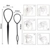 Set of 2 Hair Twister Bun or Topsytail Styling in