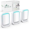 Air purifier (3 Pack) Negative air ionizer for home use,filterless